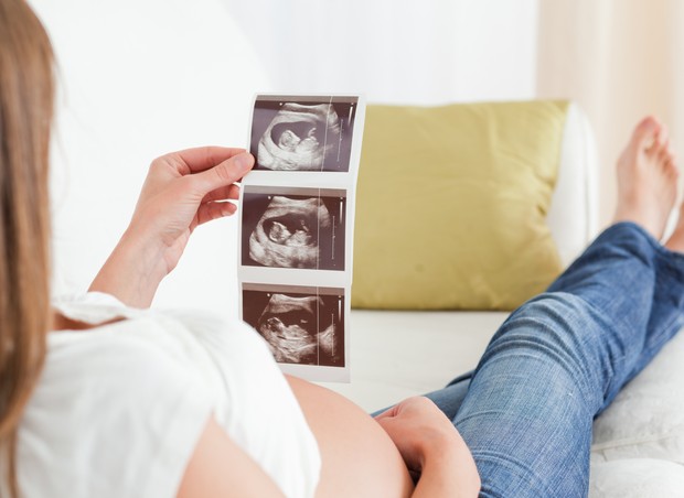 gravida; ultrassom; descanso; barriga (Foto: Thinkstock)
