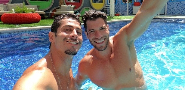 Roni e Marcelo no BBB14 (Foto: Reprodução / Instagram)