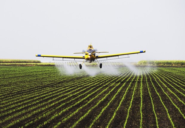 Avião agrícola (Foto:  fotog via Getty Images)