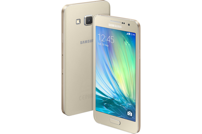 Galaxy E7 dourado pode ser encontrado em lojas online, mas preço pode ser maior (Foto: Divulgação/Samsung)
