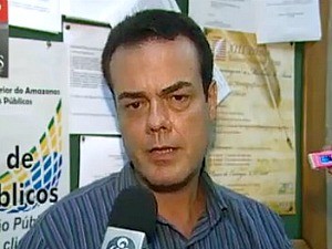 Henrique Oliveira é o candidato do PR em Manaus (Foto: Reprodução/TV Amazonas)