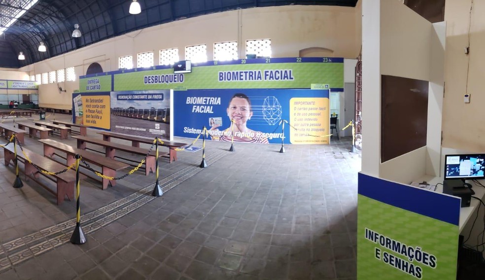 Biometria facial será instalada em Belém — Foto: Divulgação