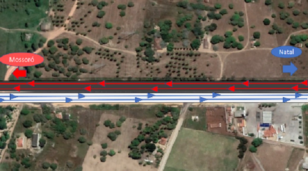 Reta Tabajara terá novas pistas liberadas nesta sexta-feira (29) na Grande Natal — Foto: Cedida