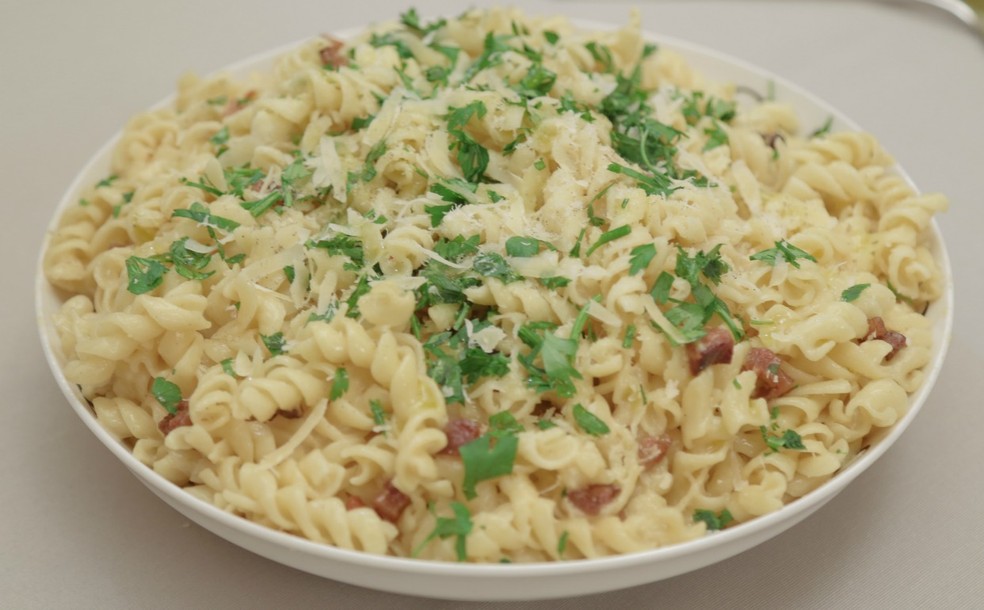 Como Preparar Fusilli A Carbonara Receitas