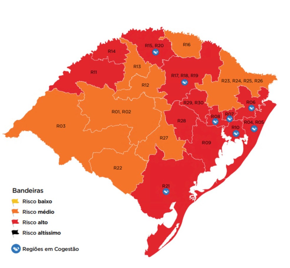 Governo Do Rs Recebe 10 Pedidos Para Reconsiderar Bandeiras Do Distanciamento Controlado Rio Grande Do Sul G1