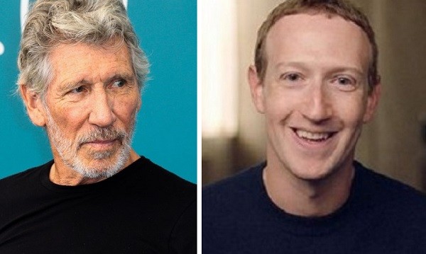 Roger Waters e Mark Zuckerberg (Foto: Getty Images/Instagram)