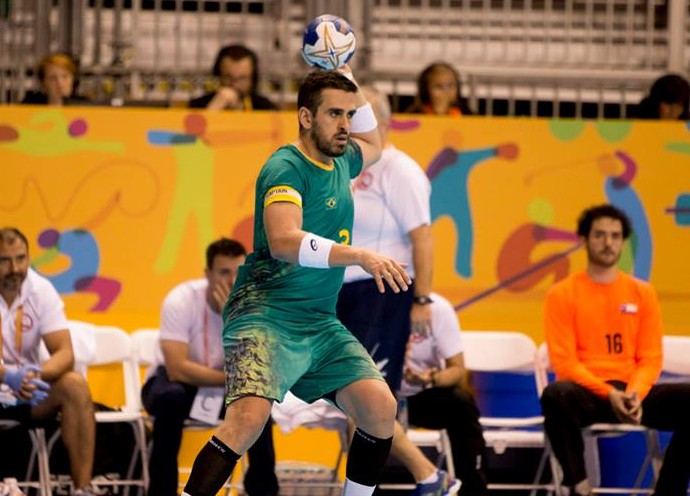 Zeba é o capitão da seleção brasileira de handebol masculino (Foto: Cinara Piccolo/Photo&grafia)