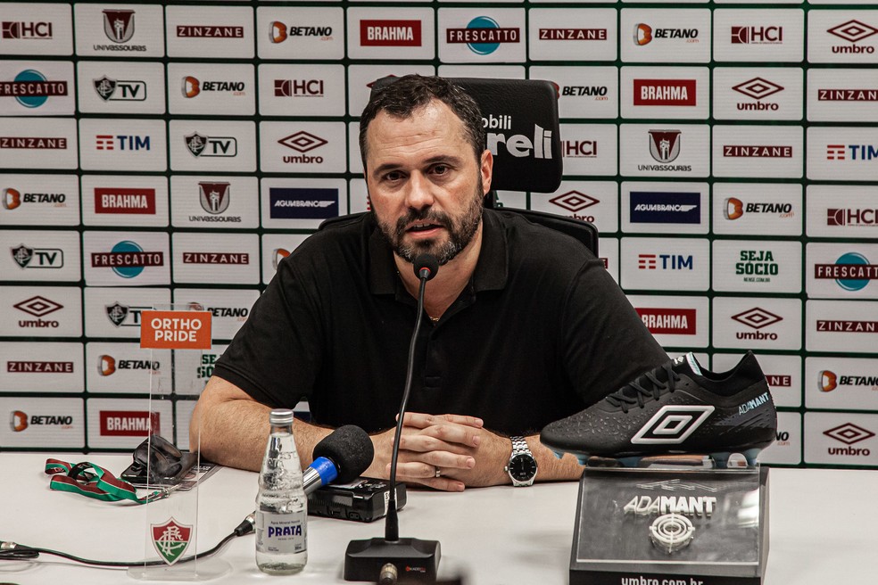 Mário Bittencourt, presidente do Fluminense — Foto: Marcelo Gonçalves / Fluminense FC