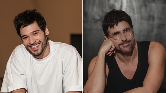 Bruno Fagundes e Reynaldo Gianecchini são par romântico em 'A Herança': "É um ato político"