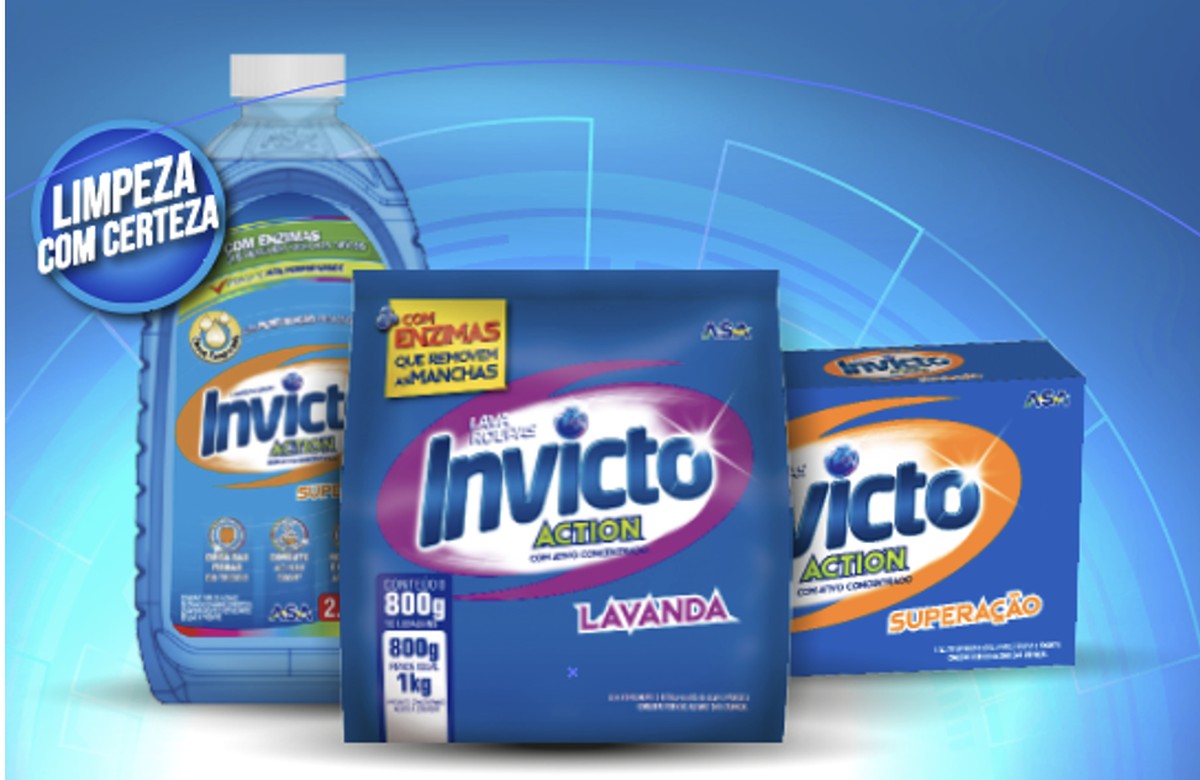 Chegou Invicto Action. Um lava-roupas com tecnologia que resolve tudo ...