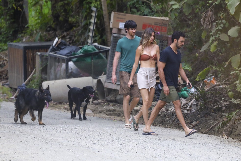  Gisele Bündchen e Joaquim Valente — Foto: The Grosby Group
