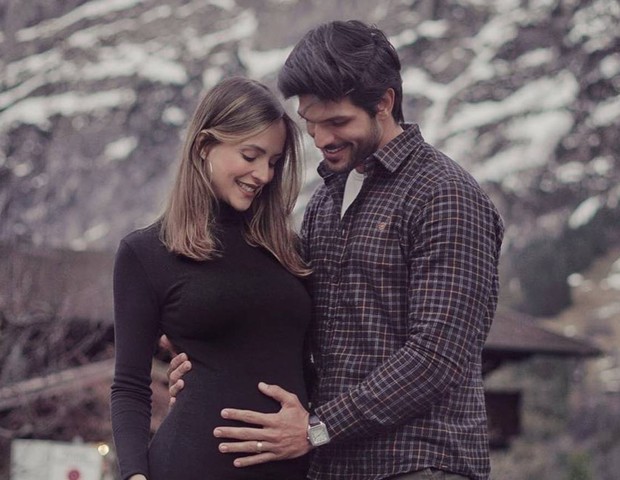 O ex-BBB Lucas Fernandes espera o primeiro filho com  Ana Lucia Vilela (Foto: Reprodução/Instagram)