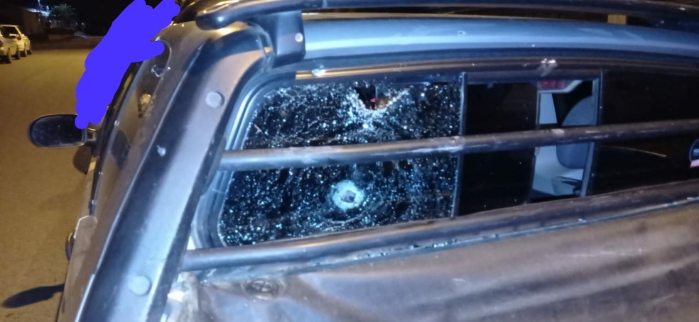 Adolescente levou tiro de raspão — Foto: Polícia Militar/Divulgação