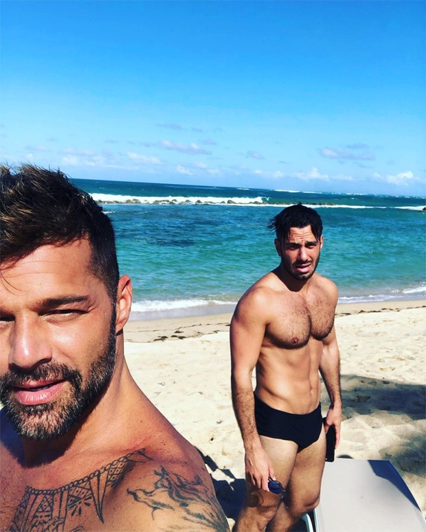 Ricky Martin e o marido, Jwan Yosef (Foto: Reprodução / Instagram)