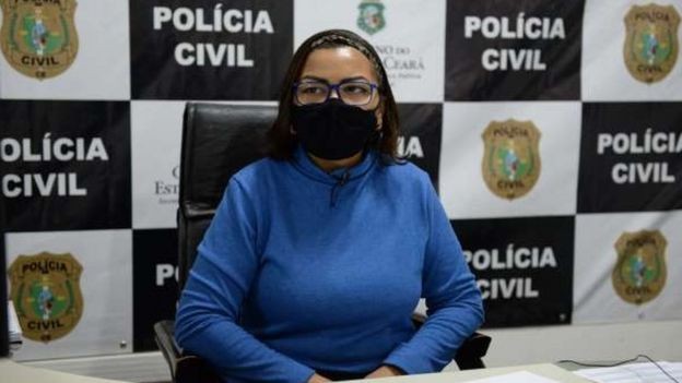 Delegada Ana Paula Barroso conta que foi barrada em loja da Zara na noite de 14 de setembro (Foto: Divulgação/Polícia Civil do Ceará via BBC News Brasil)