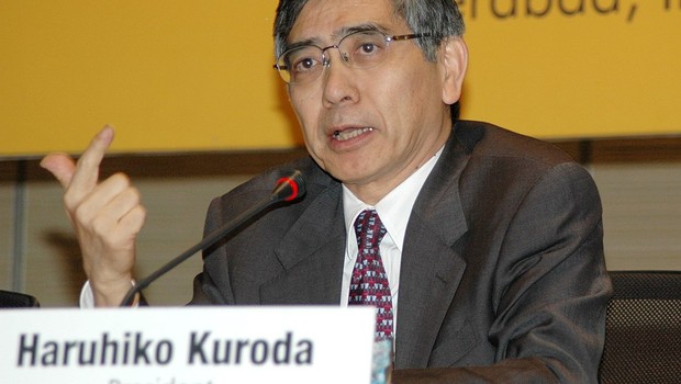 Haruhiko Kuroda (Foto: Ministry of Finance (GODL-India), GODL-India <https://data.gov.in/sites/default/files/Gazette_Notification_OGDL.pdf>, via Wikimedia Commons)