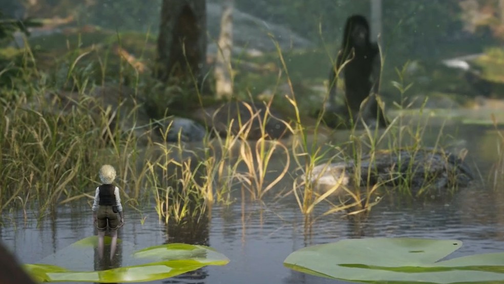 Bramble: The Mountain King é um jogo de aventura com uma atmosfera sombria baseada no folclore nórdico — Foto: Reprodução/Steam