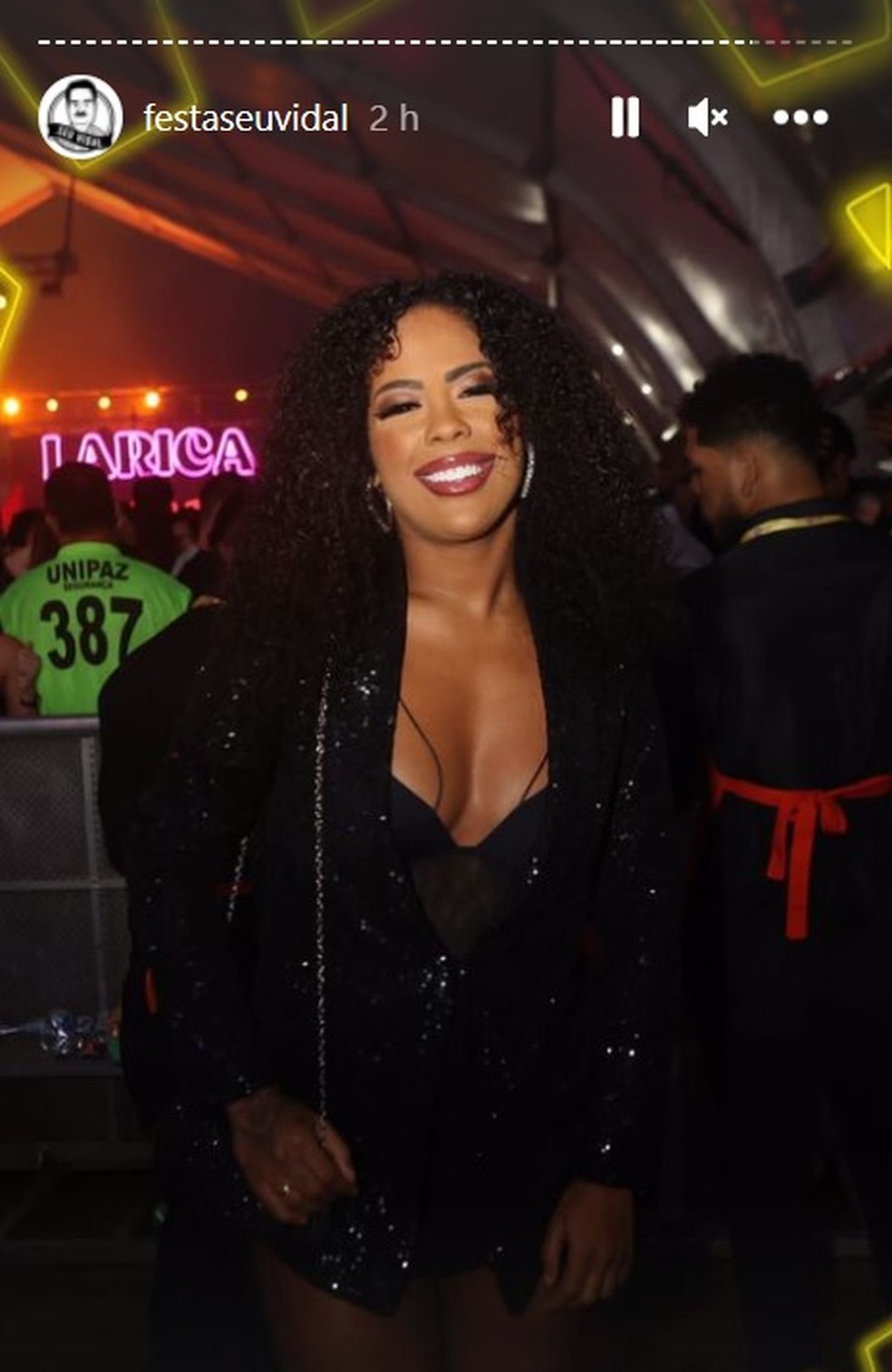Marvvila em festa no Rio de Janeiro &mdash; Foto: Reprodu&ccedil;&atilde;o/Instagram 