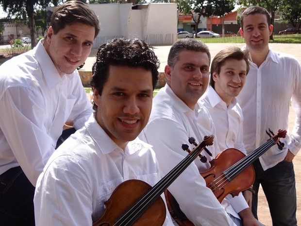Quinteto de corda que irá se apresentar em Rio Preto (Foto: Divulgação/Sesi)