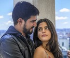 Renato Góes e Julia Dalavia em 'Órfãos da terra' | TV Globo