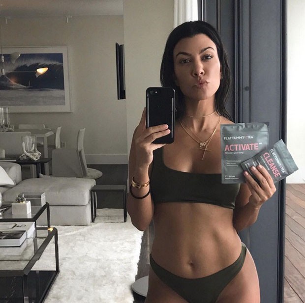 Kourtney Kardashian mostra nova reforma em quarto (Foto: Reprodução Instagram)