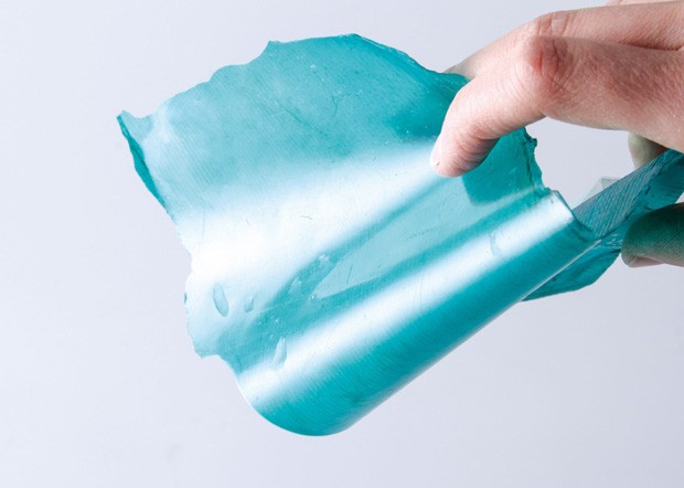 Designer cria embalagens sustentáveis a partir de bactérias (Foto: Divulgação)