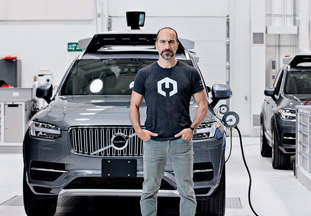 Dara Khosrowshahi, CEO da Uber (Foto: FLOTO + WARNER/Wired/Conde Nast)
