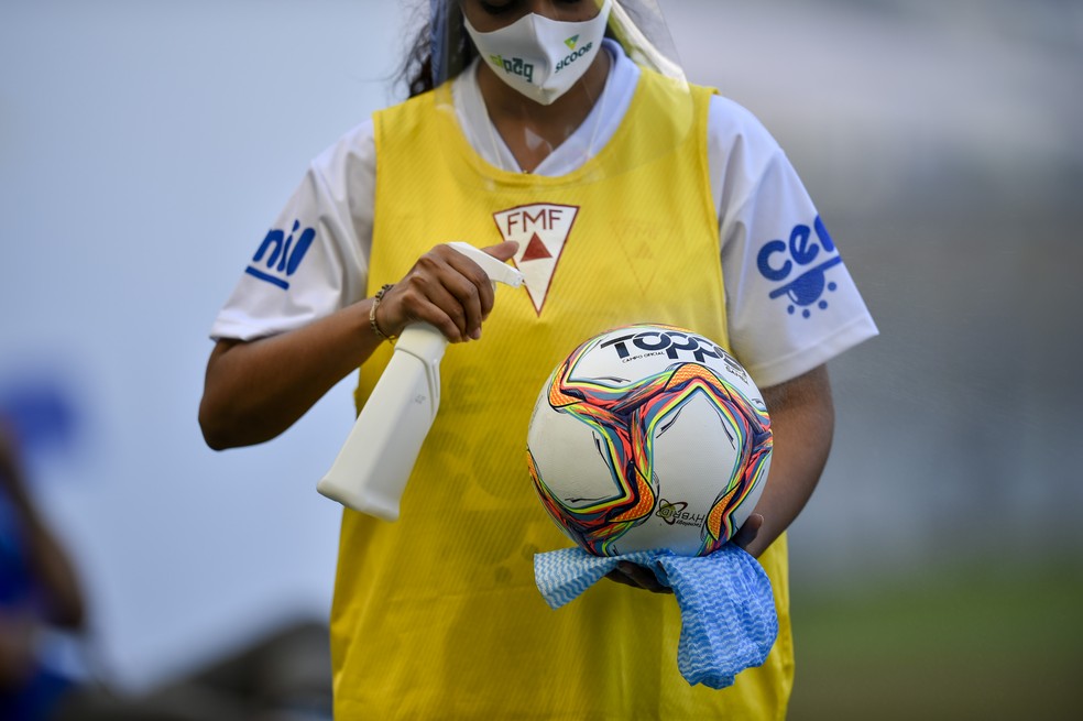 O futebol nos tempos da Covid-19 — Foto: Agência I7