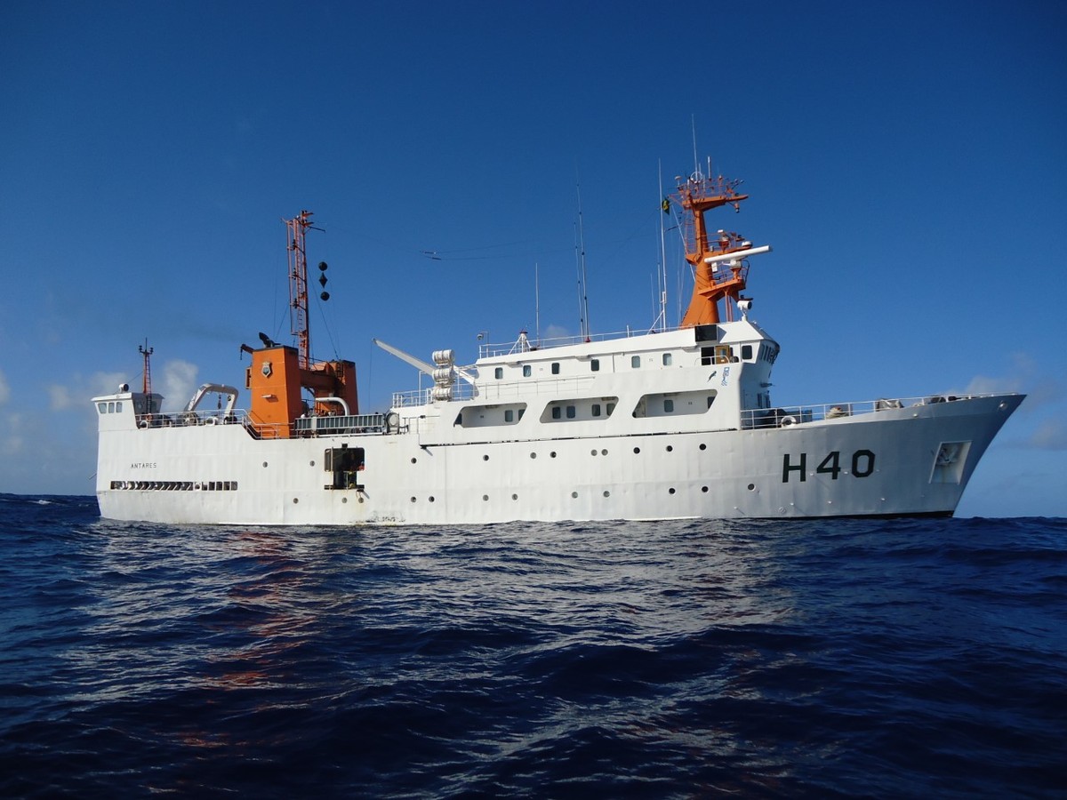 Navio oceanográfico da Marinha do Brasil abre para visitação neste domingo (15) em Natal Rio