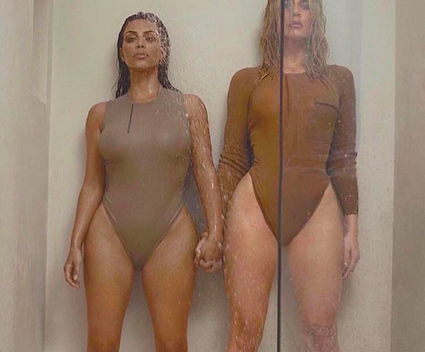 As irmãs Kim Kardashian e Khloé Kardashian (Foto: Instagram)
