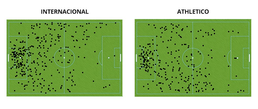 Mapa de interceptações — Foto: Leonardo Miranda