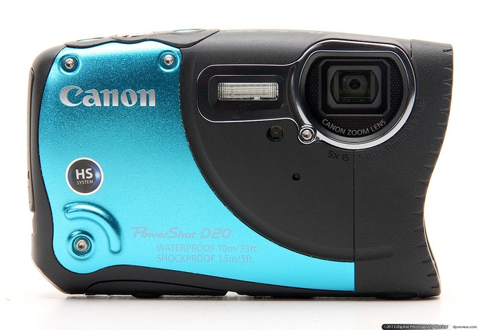 A Powershot D20 é uma câmera resistente (Foto: Divulgação/Canon)
