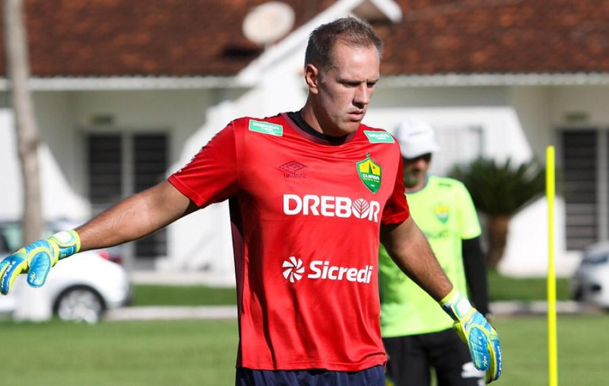 Goleiro Jo&Atilde;&pound;o Carlos reafirma objetivo do Cuiab&Atilde;&iexcl; de acesso &Atilde;&nbsp; S&Atilde;&copy;rie A antes  de estreia | cuiab&Atilde;&iexcl; | ge
