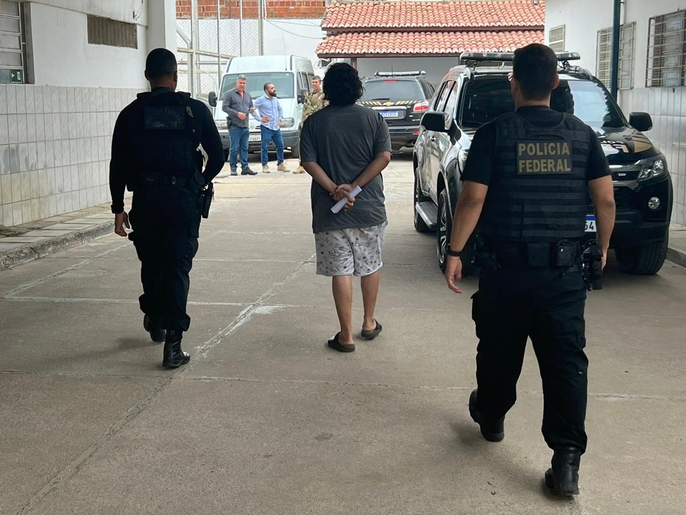Sete mandados de prisão são cumpridos em operação da PF contra fraudes em benefícios sociais na Bahia — Foto: Divulgação/Polícia Federal