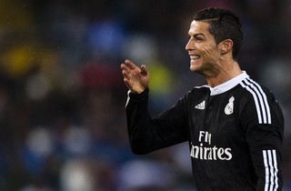 Cristiano Ronaldo Real Madrid x Málaga (Foto: AP)