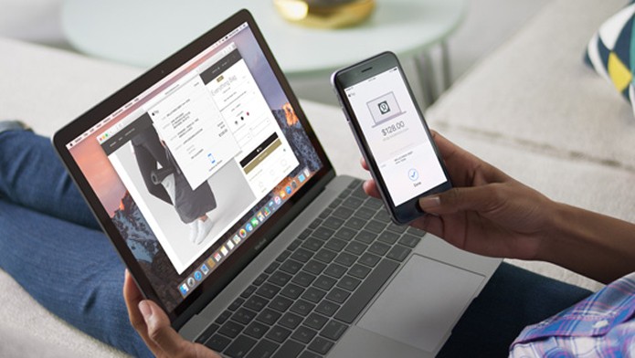 Apple Pay pode usar Touch Id de dispositivos móveis para compras no Mac (Foto: Reprodução/Apple)