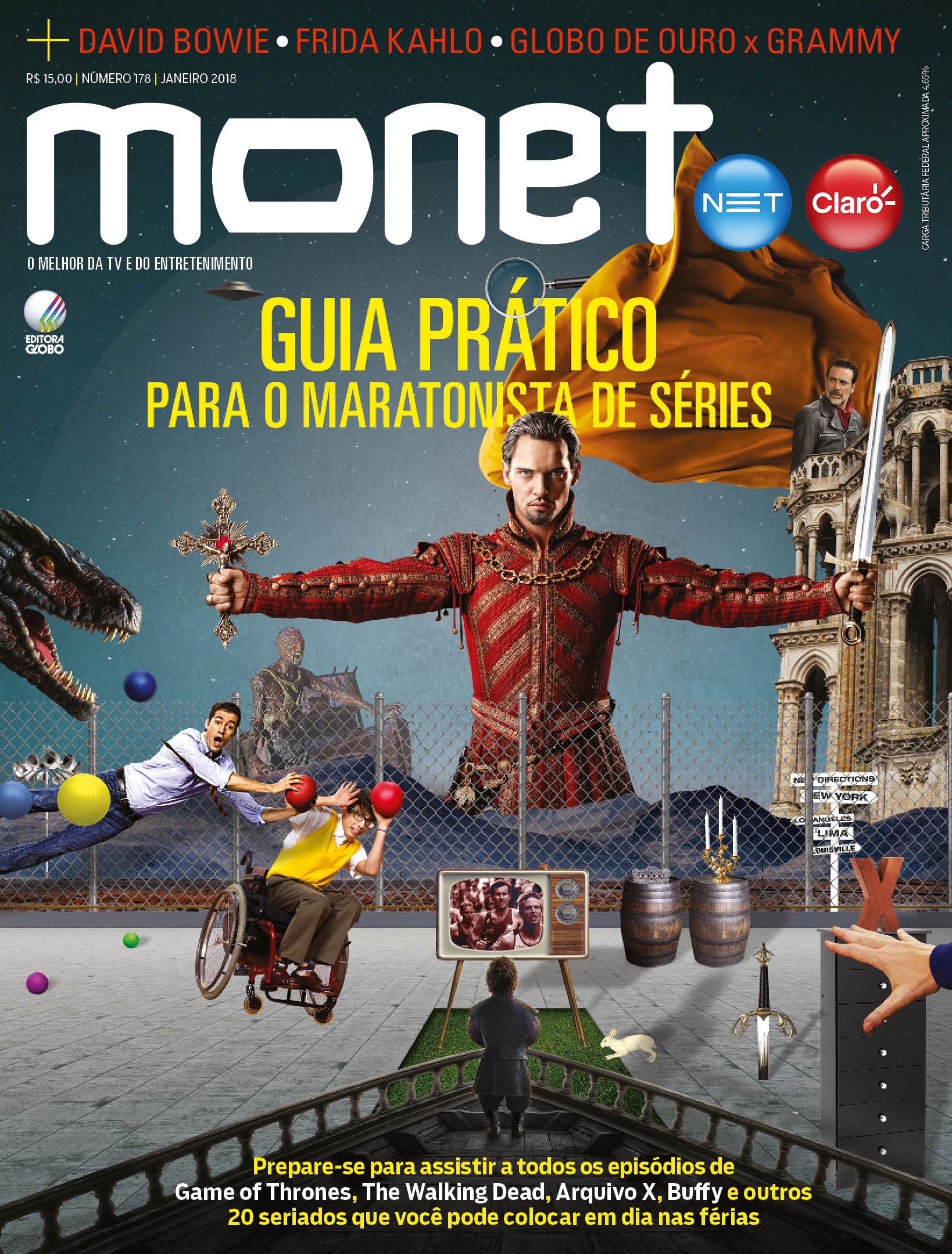 Revista Monet - Edição 178 - Janeiro/2018 (Foto: Revista Monet)