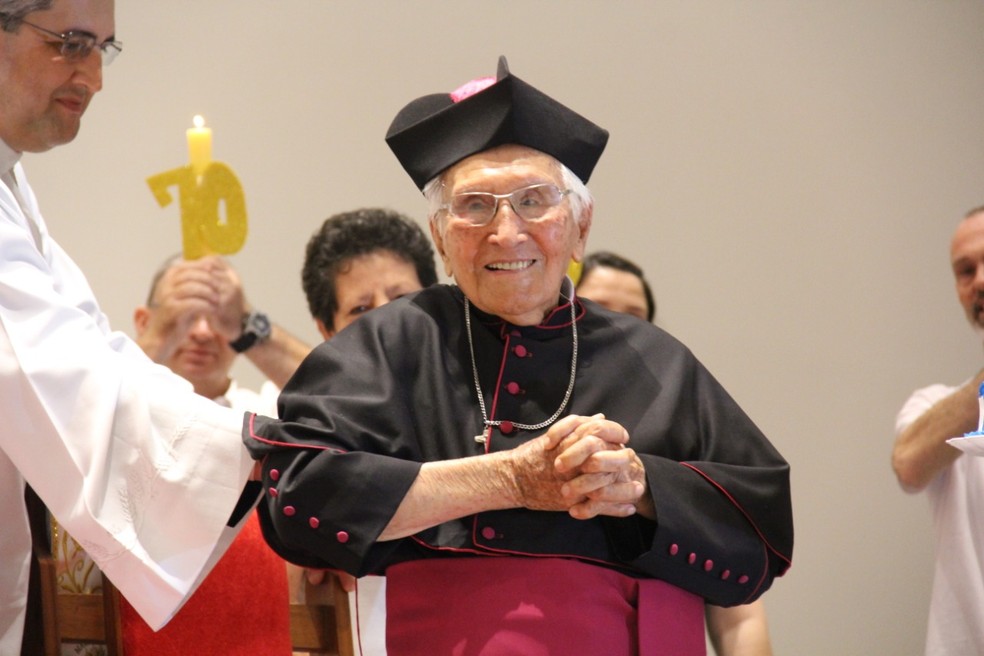 Padre Ernesto Cunha, de S&atilde;o Jos&eacute; dos Campos &mdash; Foto: Divulga&ccedil;&atilde;o/Diocese de S&atilde;o Jos&eacute; dos Campos