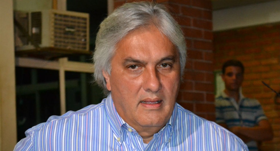 O ex-senador Delcídio do Amaral (PT) em imagem de 2016 (Foto: Leandro Abreu/G1MS)
