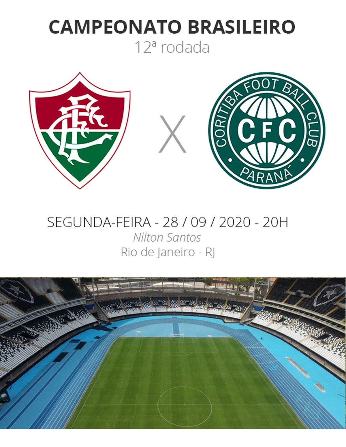 Fluminense x Coritiba veja onde assistir,