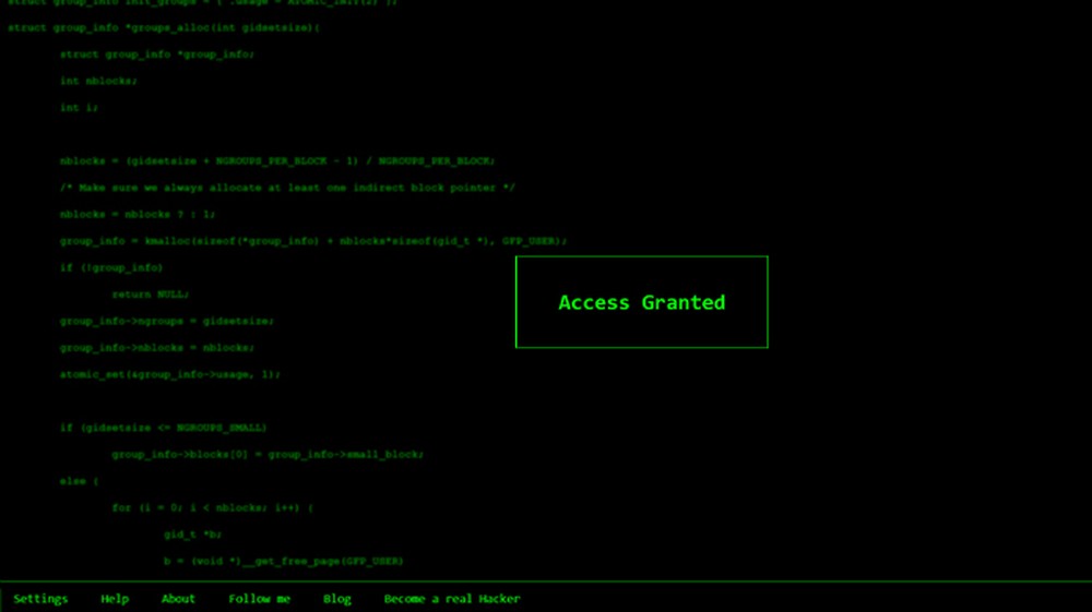 prank hacker typer