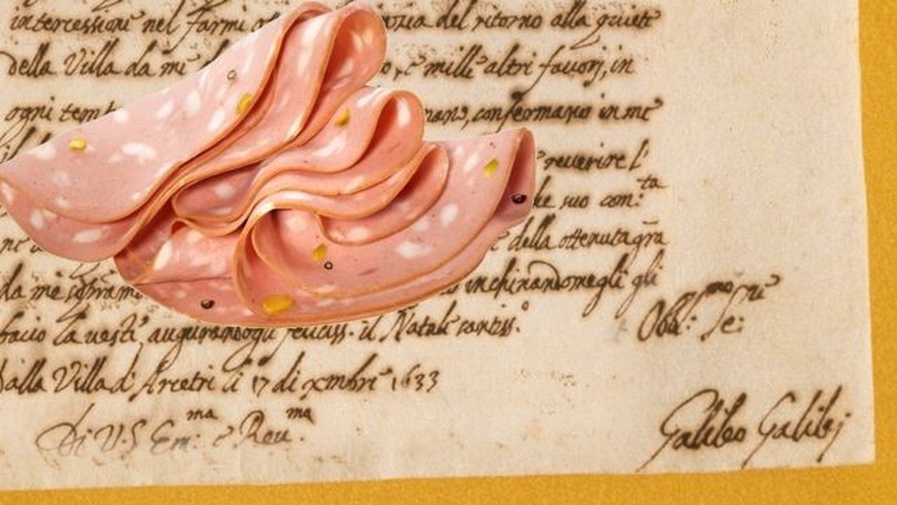 Como manuscrito de Galileu Galilei acabou virando embrulho de mortadela — Foto: Getty Images/BBC