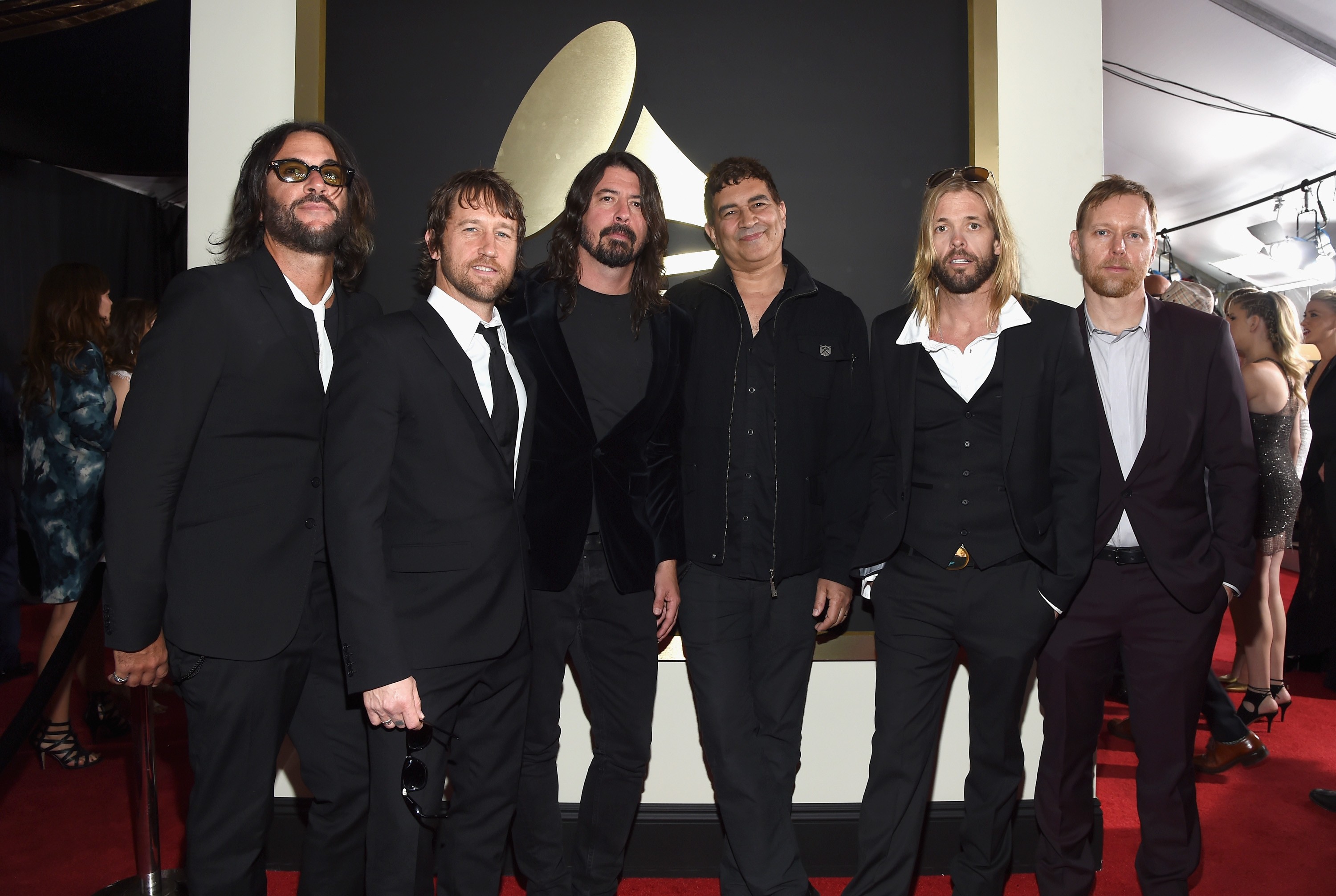 Foo Fighters no Grammy de 2016 (Foto: Getty Images)