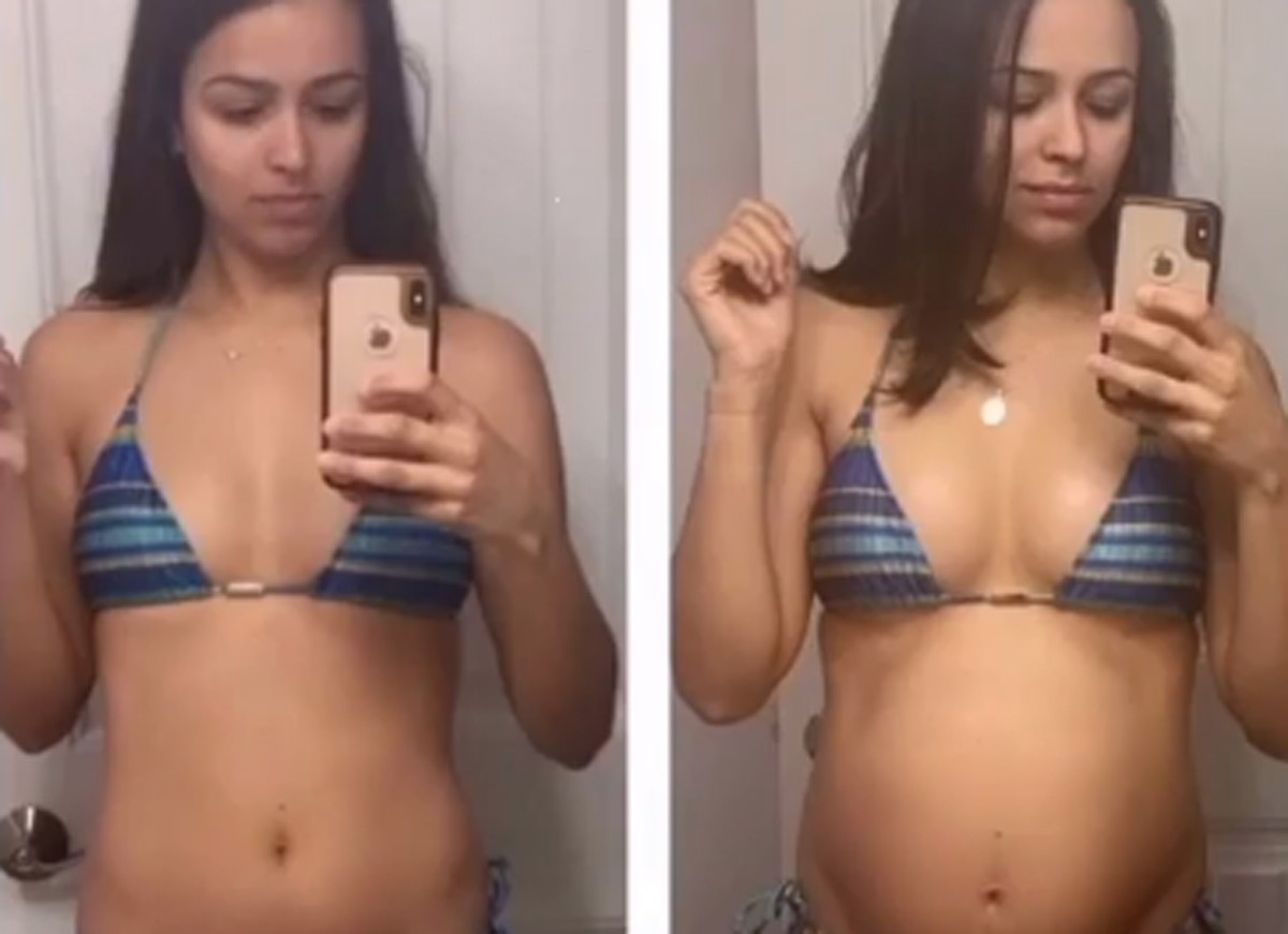 Rayra Gracie, filha de Maurício Mattar e irmã de Kyra Gracie está grávida (Foto: Reprodução / Instagram)