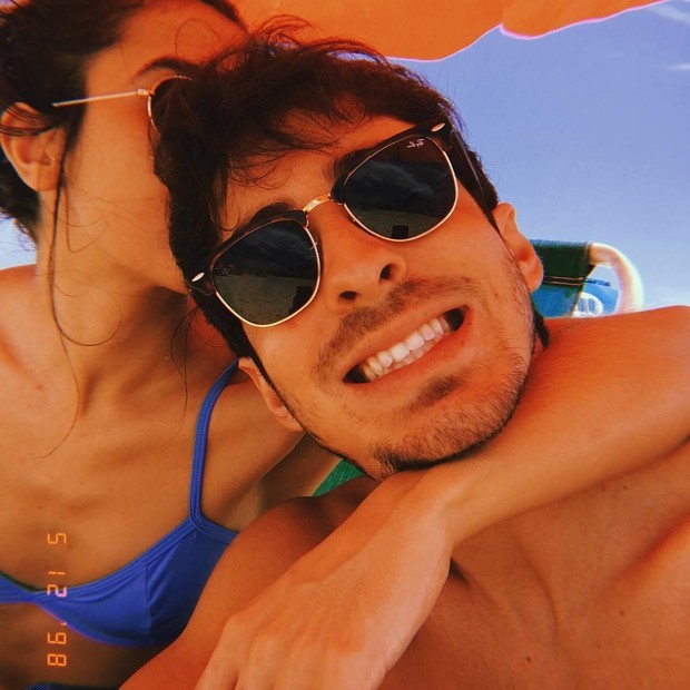 Ana Caetano e o namorado, Mike Túlio  (Foto: Reprodução / Instagram)