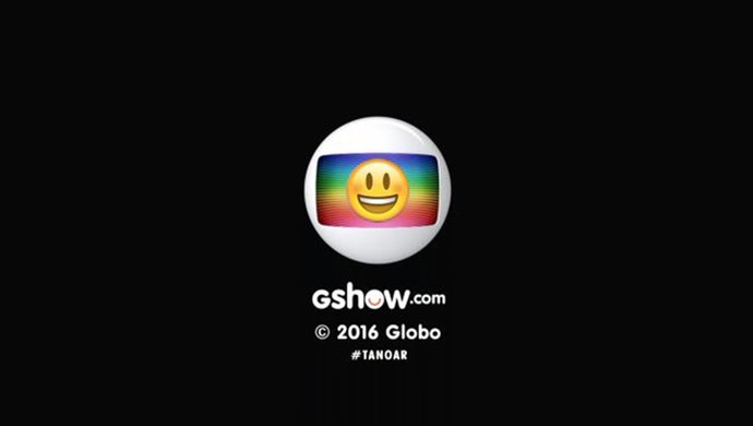 Globo recebe um emoji na logo (Foto: TV Globo)