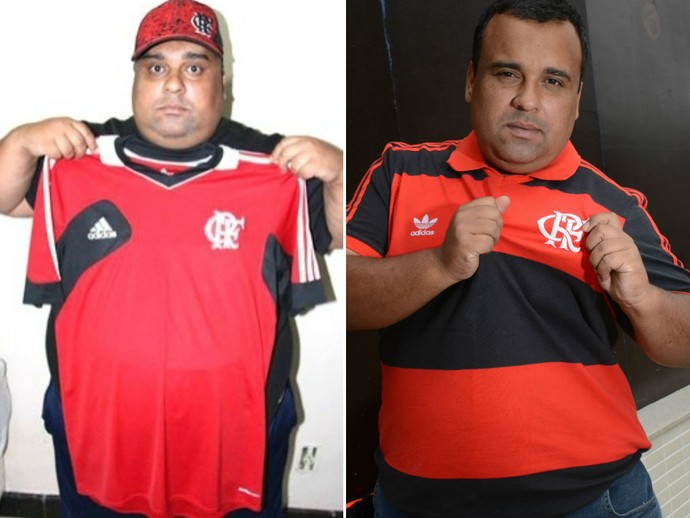 Capixaba perde mais de 70kg e volta a vestir camisa do Flamengo
