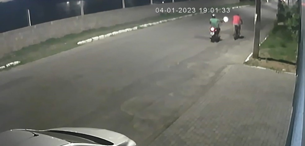 Vídeo mostra tentativa de homicídio em Mossoró — Foto: Reprodução