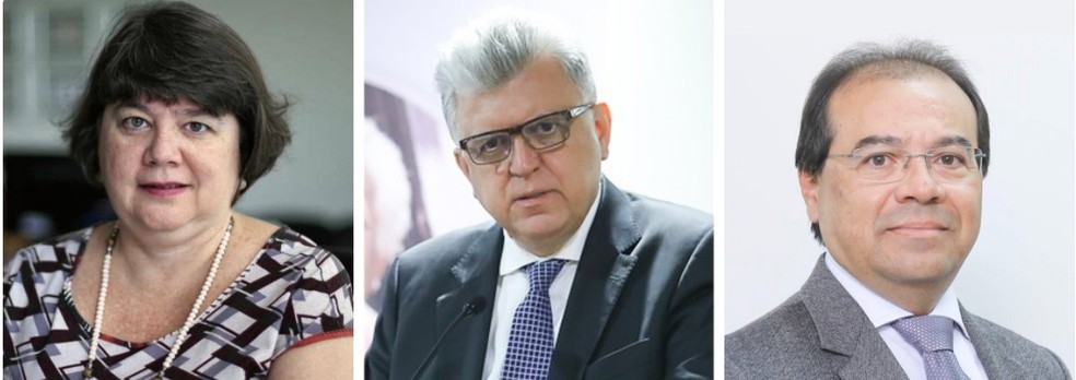 Da esquerda para a direita: Luiza Frischeisen, Mario Bonsaglia e Nicolao Dino — Foto: ANPR/Divulgação