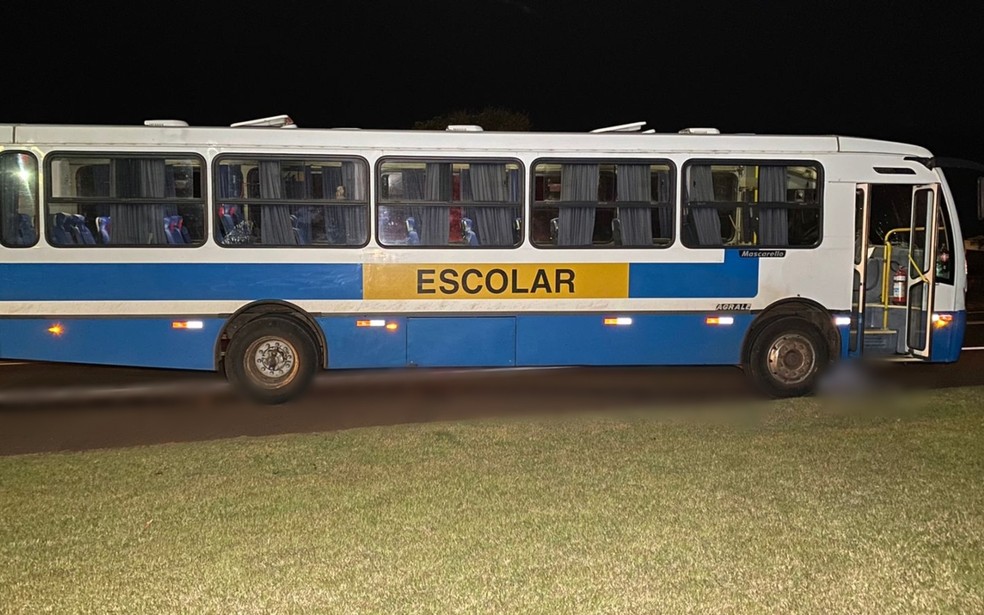 Adolescente de 15 anos morre após ser atropelada por ônibus em Piraju (SP) — Foto: Minutos do Amorim/Divulgação